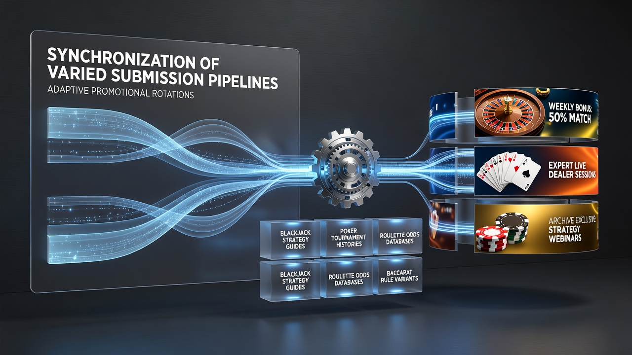 Darstellung der Pipeline-Synchronisation auf Tischspiel-Archivplattformen
